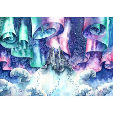 Print - The Dance of a Northern Night